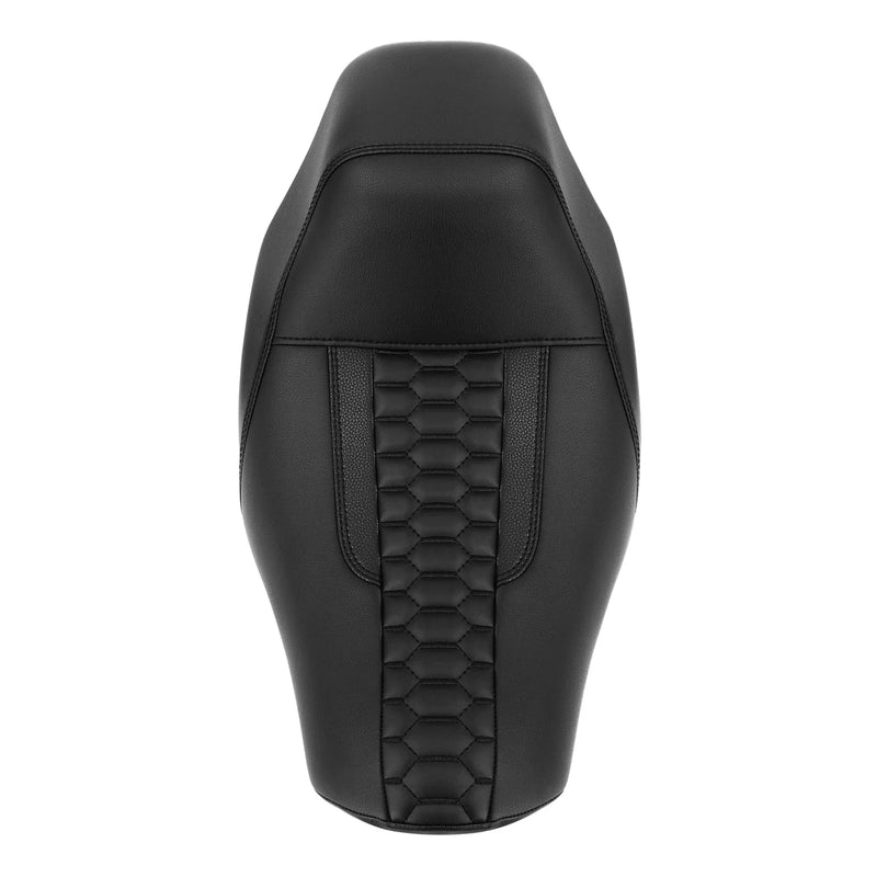 Harley Softail Low Rider FXLR FXLRS FXLRST Black Driver Solo Seat (18-25)