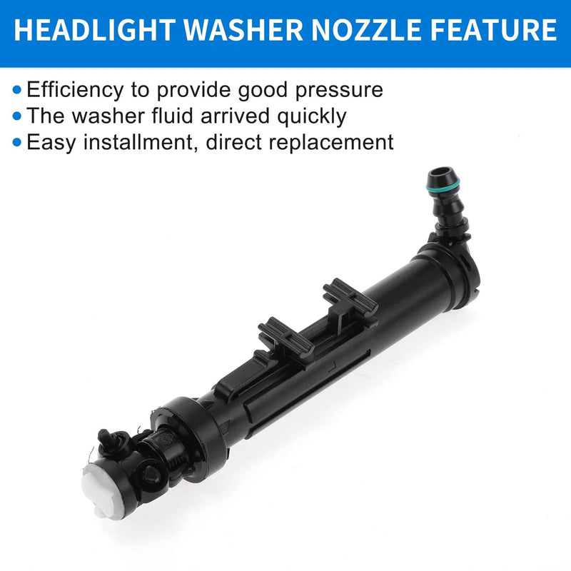 Mercedes-Benz ML350 Front Driver Side Headlight Washer Nozzle (2012-2015)