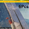 Hyundai Genesis G80 Carbon Fiber Pillar Posts Door Trim Cover (2015–2022)