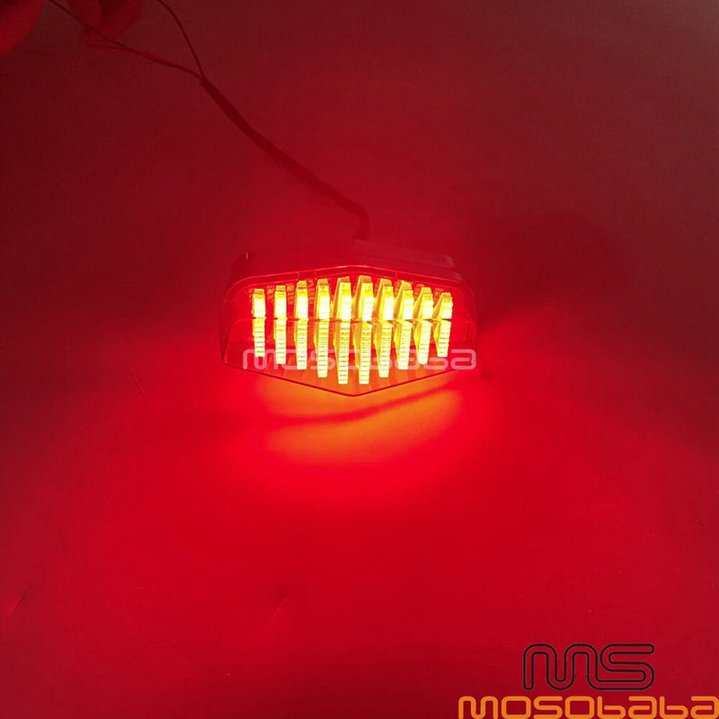 Harley Bobber Custom Cafe Racer Norton Lucas Style LED Tail Light
