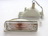 Toyota Hilux Crystal Clear Bumper Bar Indicator Lights (1983-1988)