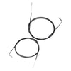Harley Sportster XL883 XL1200 200cm Throttle Cables (2007-2023)