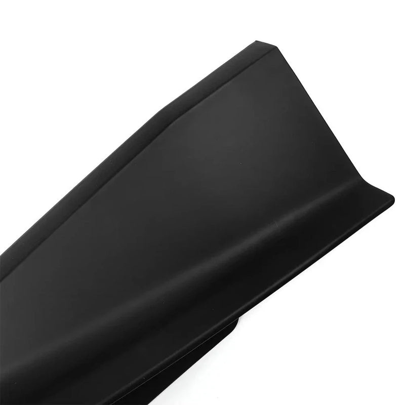 Ford Mustang Matte Black Bumper Side Corner Splitter Spats (2024–2025)