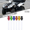 Motorcycle 6 x Gas Cap Vent Hose Tank Breather One Way Clear Tube 6 Colors