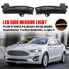 Ford Fusion LED Dynamic Side Turn Signal Mirror Blinker Lights (2013–2020)