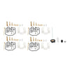 Honda CB650 CB650C 4x Carburetor Rebuild Kit (1981-1982)