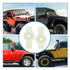 Jeep Door Glass Window Track Regulator Grommet Nut