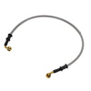 Motorcycle 60cm Brake Clutch Oil Hose Line Silver Tone 1 Pc