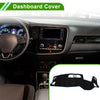 Mitsubishi Outlander 3 PHEV GN0W Black Blue Dash Cover Mat (2013-2023)