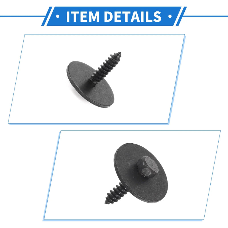 Mercedes-Benz A220 50 x Car Fender Liner Splash Shield Bumper Cover Screws