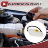 Chrysler 200 Set Coolant Expansion Overflow Tank with Cap Pipe