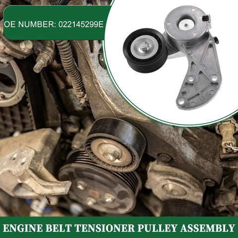 Volkswagen Touareg Engine Belt Tensioner Pulley Assembly (2004-2016)
