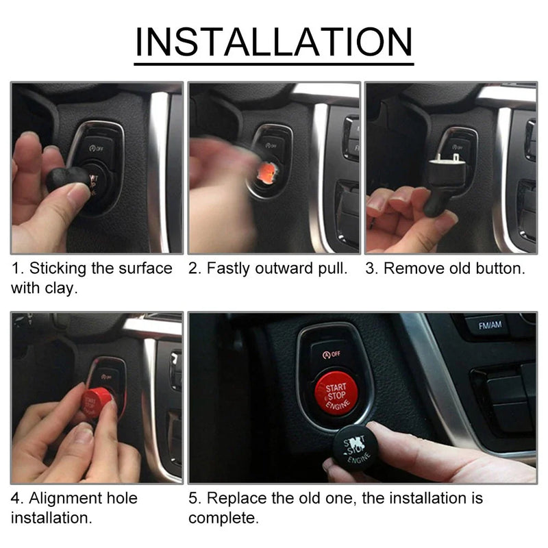 BMW F Series Engine Start Stop Button Switch Cover (Classic)