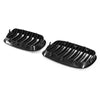 BMW X5 X6 E71 E70 Matte Black Front Kidney Grille Bumper (2007-2013)