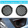 Subaru Impreza Black Left & Right Side Fog Light Covers (2008-2014)