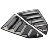 Chevy Camaro Carbon Fiber Rear Side Window Louver Covers (2016-2018)