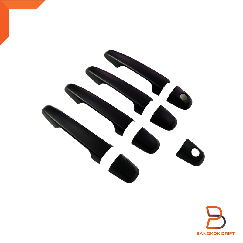 Mitsubishi Triton Ute, Pajero Sport Matte Black Door Handle Cover Trim (05-23)