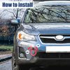 Subaru Red Front Bumper Tow Hook Screw