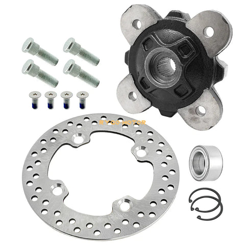 Polaris Ranger XP 900 Front Wheel Hub Bearing Studs Brake Rotor (2013–2019)