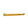 Motorcycle Universal Side Stand Gold Aluminum Adjustable Kickstand Foot