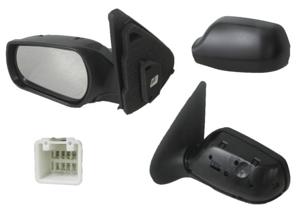 Door Mirror Left Hand Side FOR Mazda 2 DY 2002-2007