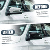 Mercedes Benz A Class B Class C Class Left Mirror Cover Cap Gloss Black