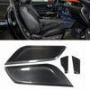 Ford Mustang Dry Carbon Fiber Center Console Cover (2015-2023)