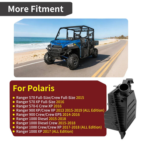 Polaris Ranger Airbox Lid Air Cover W Clip