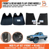 Toyota Hilux Ute 2WD Front Rear Mud Flap Splash Guard (88-96)