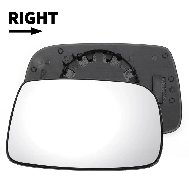 TOYOTA YARIS White Mirror Glass (1999–2003)