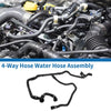 BMW 318i 4-Way Hose Water Hose Assembly (2007-2012)