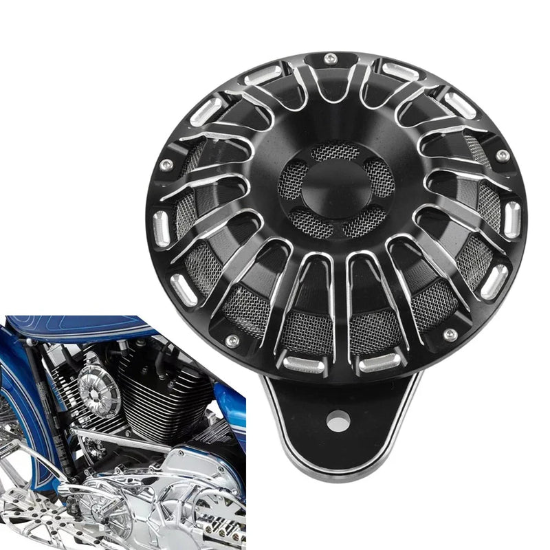 Harley Softail Touring Dyna Big Twin 110dB Horn Speaker Cover (91-23)