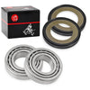 FX / FXWG Fork Neck Post Stem Bearing Race Dust Seals Set (1985)