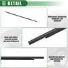 Toyota Sienna Rear Left Right Door Window Belt Weatherstrip (2011-2020)
