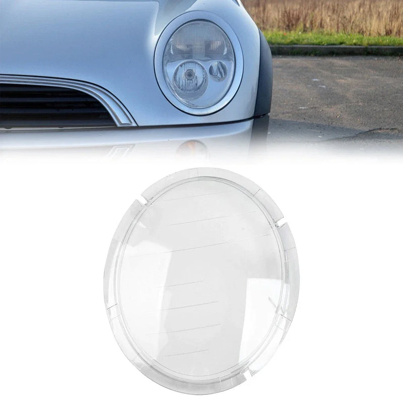 BMW Mini Cooper R50 R52 R53 Clear Headlight Lens Cover (2001-2006)
