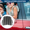 Toyota RAV4 Pillar Window Trim Cover Carbon Fiber / 10 Pcs / (2019–2023)