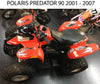 Polaris Predator 90 ATV Decals Custom Sticker Kit (2001-2007)
