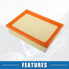 BMW 323i Base Sedan Cabin Air Filter / Engine Air Filter