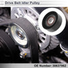 Volvo S60 (2001-2010) Black 1 Pc Drive Belt Idler Pulley