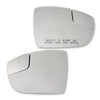 Ford Focus 2012-2018 L&R Mirror Glass (2 x Mirrors)