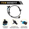Chevrolet Silverado 2500 ABS Wheel Speed Sensor (99 - 00)