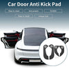 Kia Rio Door Anti Kick Pad Sticker Protector Black 2011-2015 1 Set