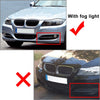 BMW 3 Series E90 E91 Front Bumper Lower Grille Trim Inserts (2009-2012)