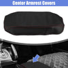 Honda Civic (2006-2011) Black / Red Microfiber Leather Armrest Cover Pad
