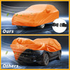 BMW X5 Orange Cotton with Zipper Car Cover