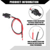 Dodge Charger 2015-2022 Black Red Marker Pigtail Harness