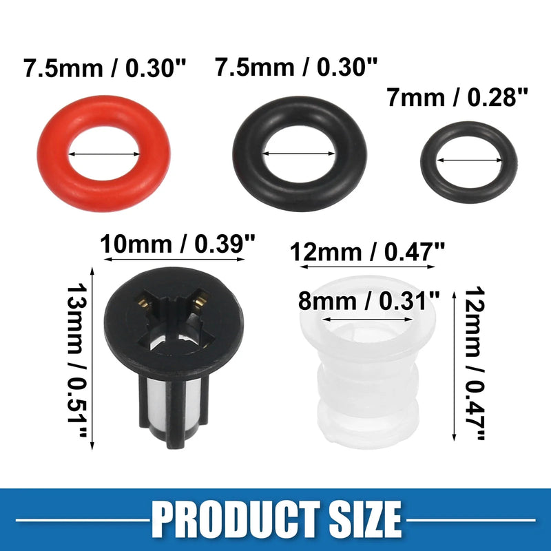 Acura RSX Honda Civic 4x Fuel Injector O-Rings (2002-2006)