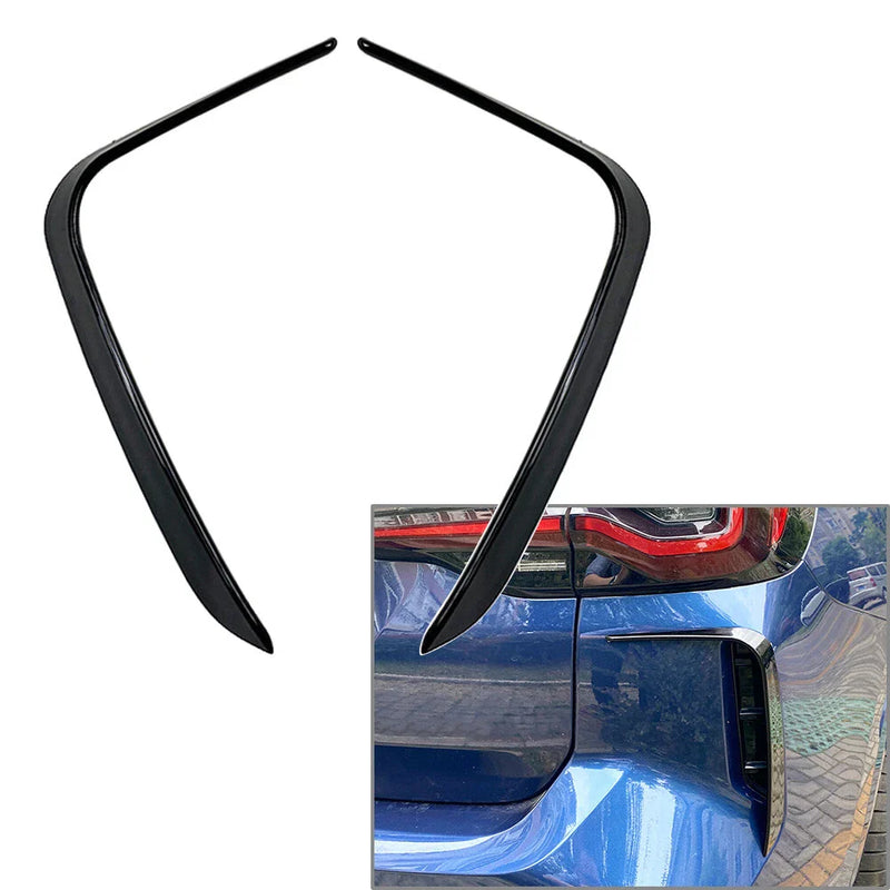 BMW X3 G01 Rear Bumper Splitter Spoiler Canard Vents (2022-2023)