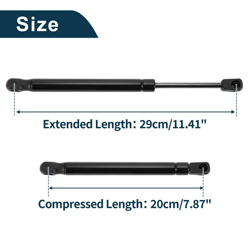 Ford Fusion, Mercury Milan Rear Hatch Lift Supports (2006-2012)