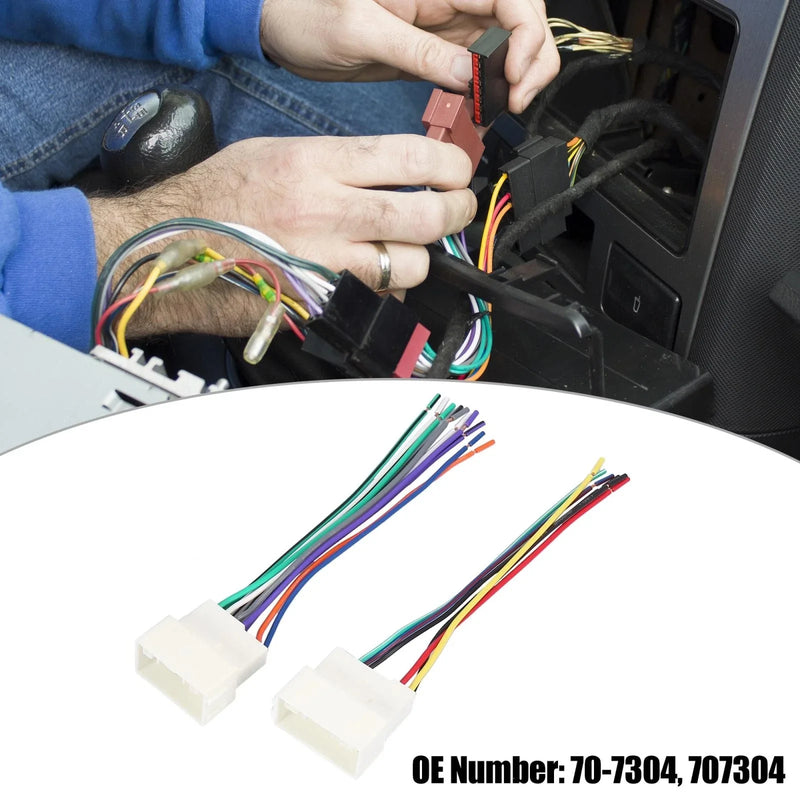 Hyundai Elantra Stereo CD Player Wiring Harness Set (2001-2006)